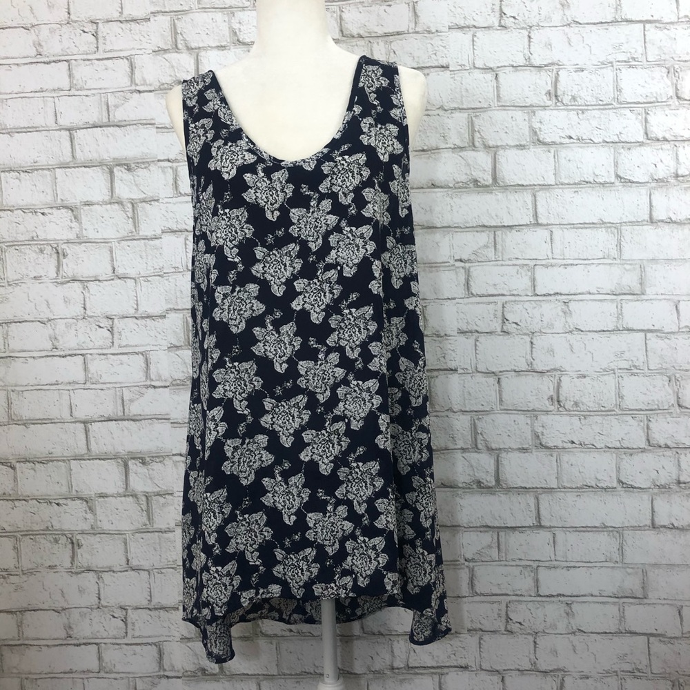 Painted Threads Floral Tunic Dress